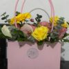 Bolsa Floral de Rosas y Gerbera Amarilla