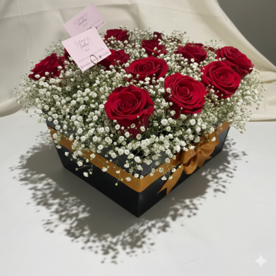 Arreglo Premium de Rosas Rojas